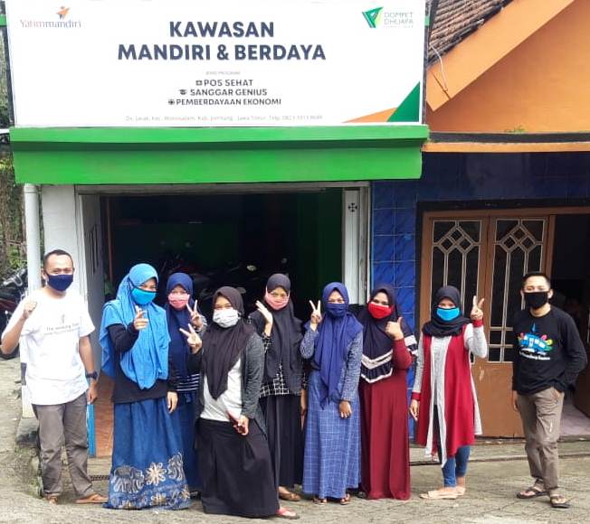 Pengelolaan Kawasan Mandiri dan Berdaya Desa Jarak Kecamatan Wonosalam Kabupaten Jombang
