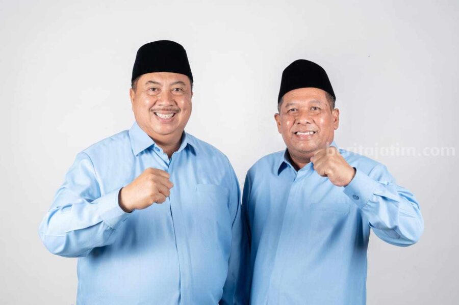 foto bupati jombang warsubi dan wakil bupati jombang gus salman