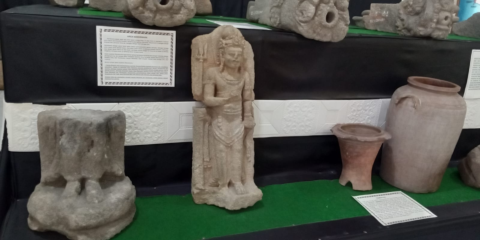 Arca koleksi Galeri Mpu Sindok Dinas Pendidikan dan Kebudayaan Kabupaten Jombang